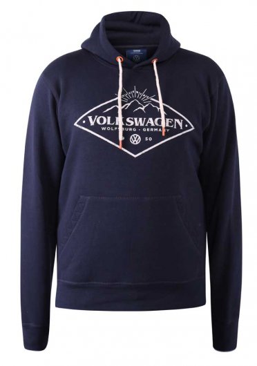 HANWELL-D555 Official Volkswagen Over Head Printed Hoody