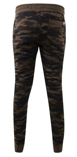 LAMBETH-D555 AOP camo Cuffed Jogger With Side Pockets And Embroidery